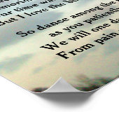 DANS TUSSEN DE STERREN MIJN ZOON POSTER (Hoek)