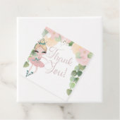 DANS & TWIRL| BALLERINA VERJAARDAG | BLOEMEN | GUN BEDANKJES LABELS (In situ)