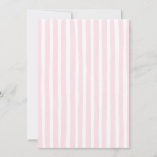 Dans & Twirl Roze Ballerina Ballet Verjaardagsfees Kaart (Achterkant)