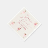 Dans & Twirl Roze Ballerina Ballet Verjaardagsfees Servet (Hoek)