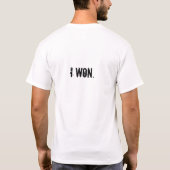 Dans uit! Nu! T-shirt (Achterkant)