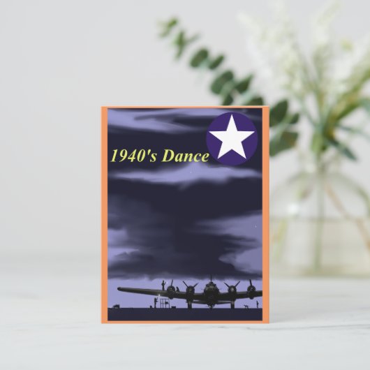 Dans uitvindingen 1940 kaart (Staand voorkant)