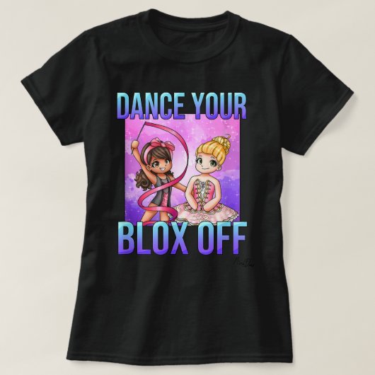Dans uw bloed uit t-shirt (Design voorkant)