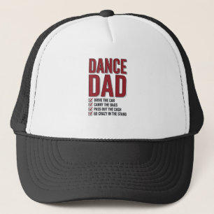 Dans Vader Checklist Vintage Gravure Ontwerp_1 Trucker Pet