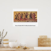 Dans van Apollo met de muizen van Giulio Romano Poster (Keuken)
