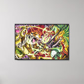 Dans van Ascentie Stretched Canvas Art Prints (Voorkant)