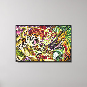 Dans van Ascentie Stretched Canvas Art Prints