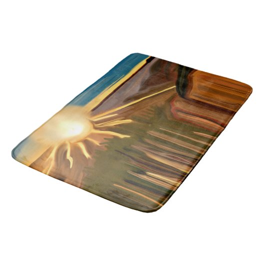 Dans van de Abstracte kunst van Cacti Badmat (Gekanteld)