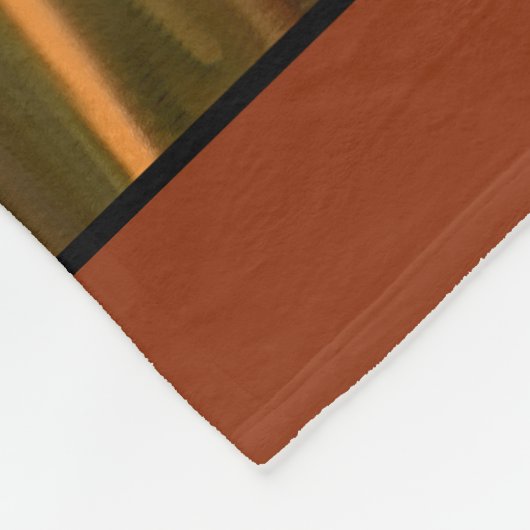 Dans van de Abstracte kunst van Cacti Fleece Deken (Hoek)