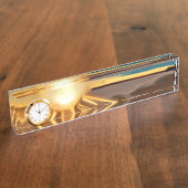 Dans van de Abstracte kunst van Cacti Naambordje (Zijkant)