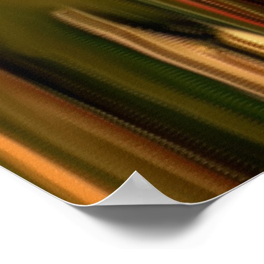 Dans van de Abstracte kunst van het Cacti Poster (Hoek)