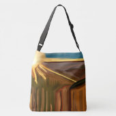 Dans van de Abstracte kunst van het zuidwesten van Crossbody Tas (Achterkant)