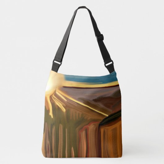 Dans van de Abstracte kunst van het zuidwesten van Crossbody Tas (Voorkant)