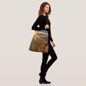 Dans van de Abstracte kunst van het zuidwesten van Crossbody Tas (Op model)