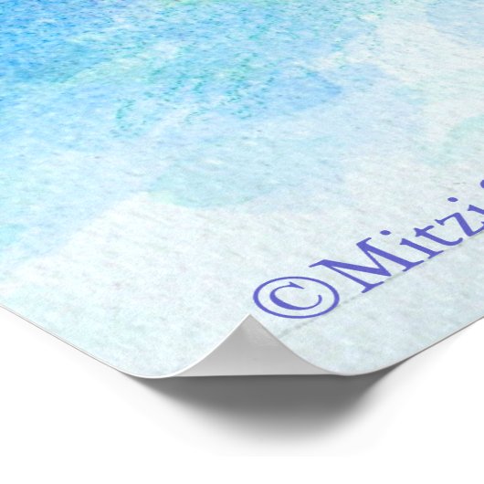 Dans van de Baby-zwanenkunst Poster (Hoek)