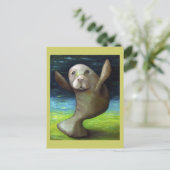 Dans van de beheerster briefkaart (Staand voorkant)