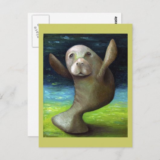 Dans van de beheerster briefkaart (Voorkant / Achterkant)