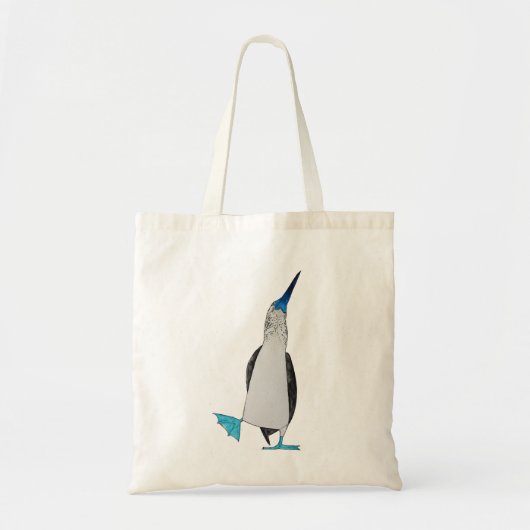 Dans van de Blue Footed Booby Canvas tas (Voorkant)