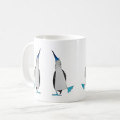 Dans van de Blue Footed Booby-Mok Koffiemok (Voorkant links)