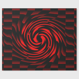 Dans van de brandwerende elementen cadeaupapier