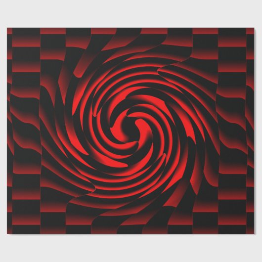 Dans van de brandwerende elementen cadeaupapier (Vlak)