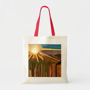 Dans van de Cactussen Abstracte Kunst Tote Bag