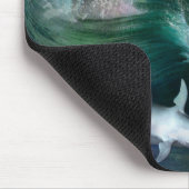 Dans van de Dolphins Art Mousepad Muismat (Hoek)