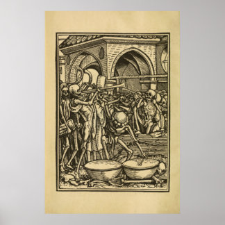 Dans van de dood | Botten van alle Mannen | 24x36 Poster
