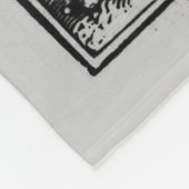 Dans van de dood | Botten van alle Mannen Fleece Deken (Hoek)