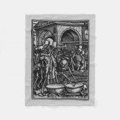 Dans van de dood | Botten van alle Mannen Fleece Deken (Voorkant)