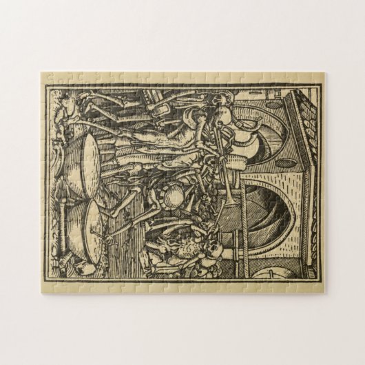 Dans van de dood | Botten van alle Mannen Legpuzzel (Horizontaal)