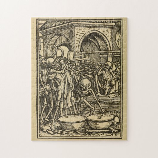 Dans van de dood | Botten van alle Mannen Legpuzzel (Verticaal)