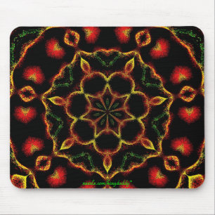 Dans van de Engelen Mousepad van de Aardbei Muismat