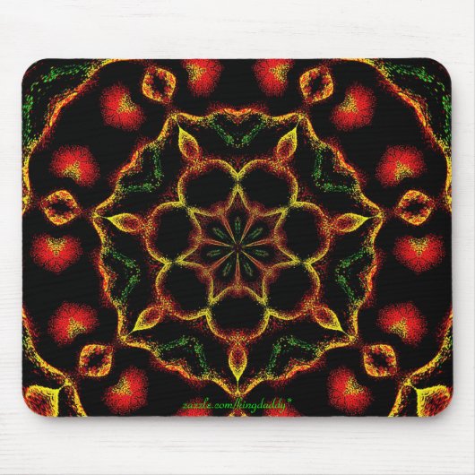 Dans van de Engelen Mousepad van de Aardbei Muismat (Voorkant)