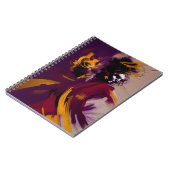 Dans van de Geest – Expressieve Abstracte Figuur Notitieboek (Linkerzijde)