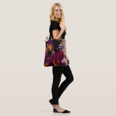 Dans van de Geest – Expressieve Abstracte Figuur Tote Bag (Op model)