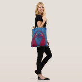 Dans van de heksen, pastelschilderij, fantasiekuns tote bag (Op model)