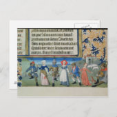 Dans van de herders briefkaart (Voorkant / Achterkant)