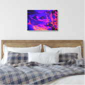 dans van de herfst canvas afdruk (Insitu (Slaapkamer))