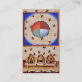 DANS VAN DE HONIJNEN MET VIER ELEMENTEN VISITEKAARTJE (Achterkant)