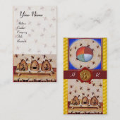 DANS VAN DE HONIJNEN, VIER ELEMENTEN, Zwavelzegel Visitekaartje (Voorkant / Achterkant)