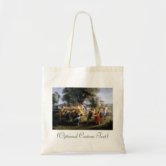 Dans van de Italiaanse dorpelingen Tote Bag (Voorkant)