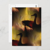 Dans van de kranen briefkaart (Voorkant / Achterkant)