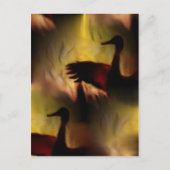 Dans van de kranen briefkaart (Voorkant)