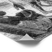 Dans van de Landeens of Zulus Poster (Hoek)