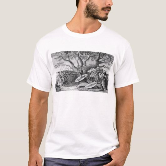 Dans van de Landeens of Zulus T-shirt (Voorkant)