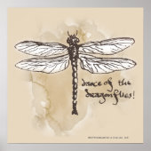 Dans van de libellen poster (Voorkant)