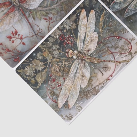 Dans van de libellen tissuepapier (Detail)