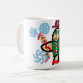 Dans van de peperkoekman koffiemok (Voorkant links)