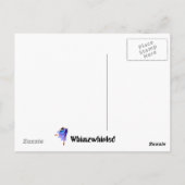 Dans van de roze rozen briefkaart (Achterkant)